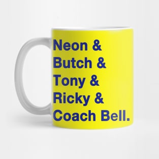 Blue Chips Names Mug